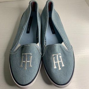 Tommy Hilfiger Denim Sneakers Slip on Size 8